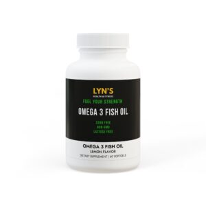 Omega 3 Fish Oil Supplement (60 Softgels)
